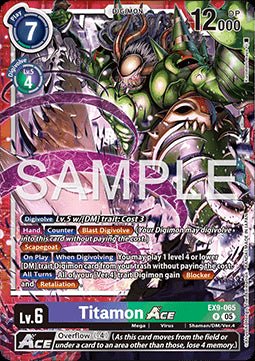 Titamon Ace (EX9 - 065)⁣ - Versus Monsters⁣ (Rare)⁣ [065] - El Duelista