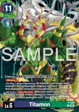 Titamon (P - 209) - Promos (Promo) [P - 209] - El Duelista