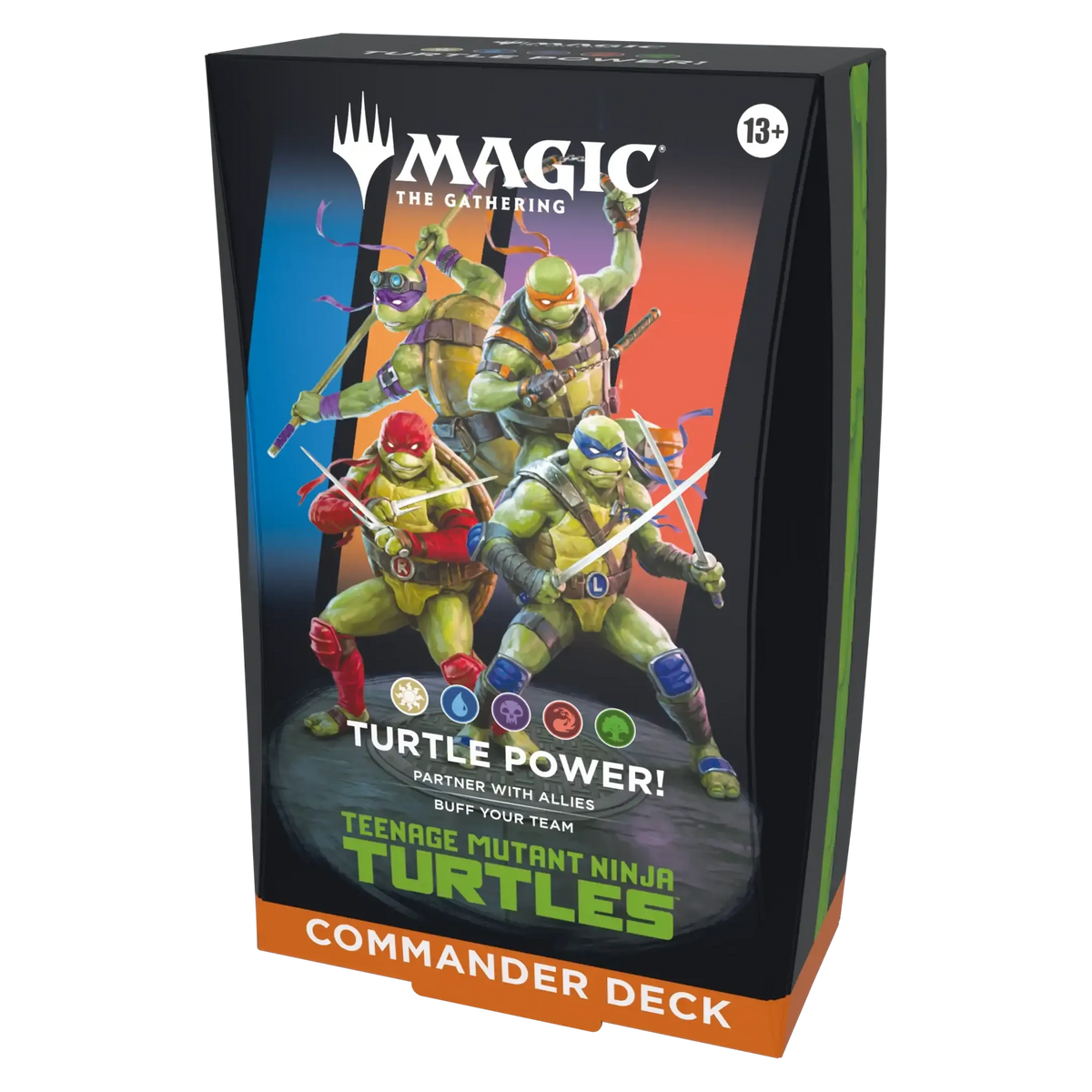Magic: The Gathering | Teenage Mutant Ninja Turtles: Turtle Power! Commander Deck en inglés