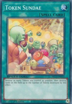 Token Sundae⁣ - Speed Duel: Streets of Battle City⁣ (Common)⁣ [H14] - El Duelista