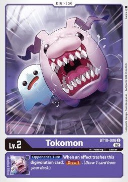 Tokomon (BT10 - 006)⁣ - Xros Encounter⁣ (Uncommon)⁣ [006] - El Duelista