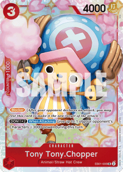 Tony Tony.Chopper (EB01 - 006) (V.1) - Memorial Collection (Super Rare) [EB01 - 006] - El Duelista