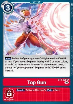 Top Gun (BT8 - 096)⁣ - New Awakening⁣ (Common)⁣ [096] - El Duelista