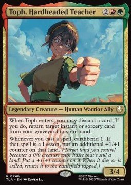 Toph, Hardheaded Teacher - Magic: The Gathering | Avatar: The Last Airbender (Rare) [TLA - 246] - El Duelista