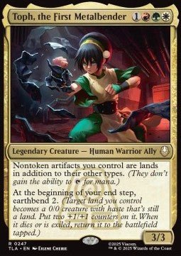 Toph, the First Metalbender - Magic: The Gathering | Avatar: The Last Airbender (Rare) [TLA - 247] - El Duelista