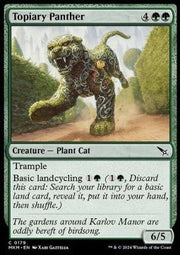 Topiary Panther⁣ - Murders at Karlov Manor⁣ (Common)⁣ [179] - El Duelista