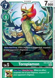 Toropiamon (EX3 - 042)⁣ - Draconic Roar⁣ (Common)⁣ [042] - El Duelista