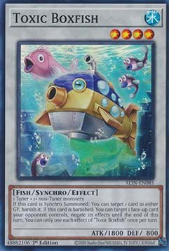 Toxic Boxfish⁣ - Alliance Insight⁣ (Super Rare)⁣ [085] - El Duelista