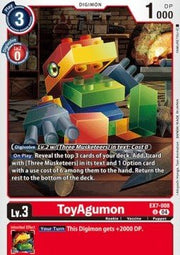 ToyAgumon (EX7 - 008) (V.1)⁣ - Digimon Liberator⁣ (Uncommon)⁣ [008] - El Duelista