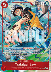 Trafalgar Law (OP14 - 009) (V.2) - The Azure Sea's Seven (Alternate Art) [OP14 - 009] - El Duelista