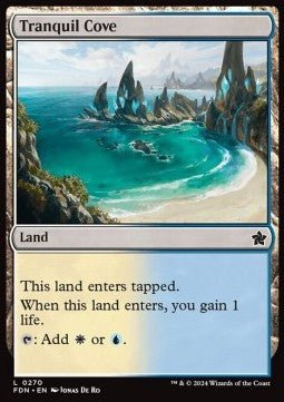 Tranquil Cove⁣ - Magic: The Gathering Foundations⁣ (Common)⁣ [270] - El Duelista