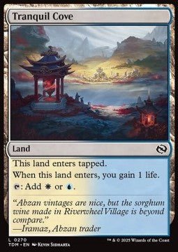 Tranquil Cove⁣ - Tarkir: Dragonstorm⁣ (Common)⁣ [270] - El Duelista