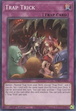 Trap Trick⁣ - Structure Deck: Beware of Traptrix⁣ (Common)⁣ [034] - El Duelista