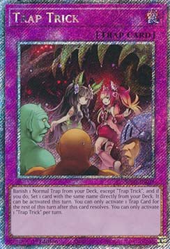 Trap Trick (V.4 - Platinum Secret Rare)⁣ - Quarter Century Bonanza⁣ (Platinum Secret Rare)⁣ [078] - El Duelista
