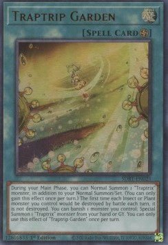 Traptrip Garden⁣ - Structure Deck: Beware of Traptrix⁣ (Ultra Rare)⁣ [023] - El Duelista
