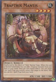 Traptrix Mantis⁣ - Structure Deck: Beware of Traptrix⁣ (Common)⁣ [045] - El Duelista