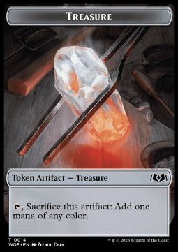 Treasure Token⁣ - Wilds of Eldraine: Extras⁣ (Token)⁣ [14] - El Duelista