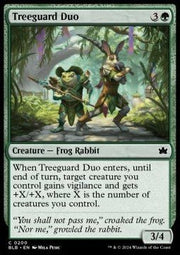 Treeguard Duo⁣ - Bloomburrow⁣ (Common)⁣ [200] - El Duelista