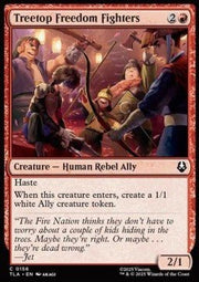 Treetop Freedom Fighters - Magic: The Gathering | Avatar: The Last Airbender (Common) [TLA - 156] - El Duelista