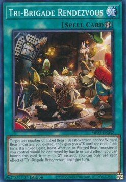 Tri - Brigade Rendezvous - 2022 Tin of the Pharaoh's Gods (Common) [MP22 - 032] - El Duelista