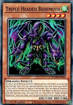 Triple - Headed Behemoth - Doom of Dimensions (Common) [DOOD - 029] - El Duelista