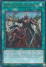 Triple Tactics Thrust (V.2 - Ultra Rare) - Quarter Century Bonanza (Ultra Rare) [RA03 - 072] - El Duelista