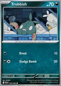 Trubbish⁣ - White Flare⁣ (Common)⁣ [059] - El Duelista