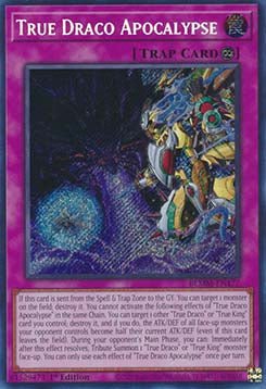 True Draco Apocalypse⁣ - Battles of Legend: Monster Mayhem⁣ (Secret Rare)⁣ [177] - El Duelista