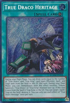 True Draco Heritage⁣ - Battles of Legend: Monster Mayhem⁣ (Secret Rare)⁣ [168] - El Duelista