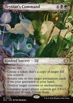 Trystan's Command - Lorwyn Eclipsed: Extras (Rare) [XECL - 344] - El Duelista