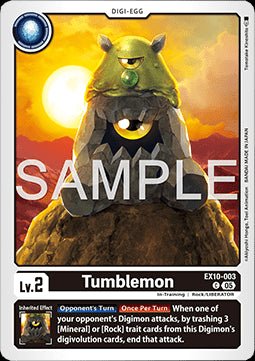 Tumblemon (EX10 - 003) (V.1) - Sinister Order (Common) [003] - El Duelista