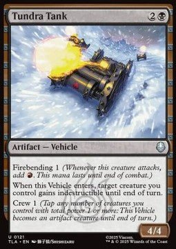 Tundra Tank - Magic: The Gathering | Avatar: The Last Airbender (Uncommon) [TLA - 121] - El Duelista