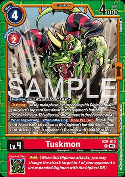 Tuskmon (EX9 - 010) (V.1)⁣ - Versus Monsters⁣ (Common)⁣ [010] - El Duelista