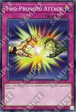 Two - Pronged Attack⁣ - Legend of Blue Eyes White Dragon (25th Anniversary Edition)⁣ (Rare)⁣ [061] - El Duelista