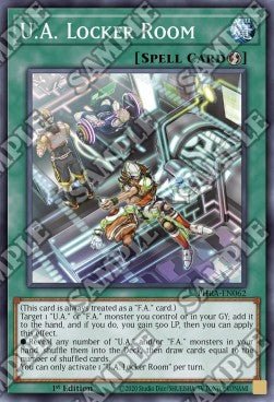 U.A. Locker Room - Phantom Rage (Common) [PHRA - 062] - El Duelista