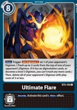 Ultimate Flare (BT5 - 105)⁣ - Battle Of Omni⁣ (Common)⁣ [BT5 - 105] - El Duelista