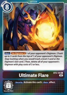 Ultimate Flare (BT5 - 105)⁣ - Resurgence Booster⁣ (Common)⁣ [BT5 - 105] - El Duelista