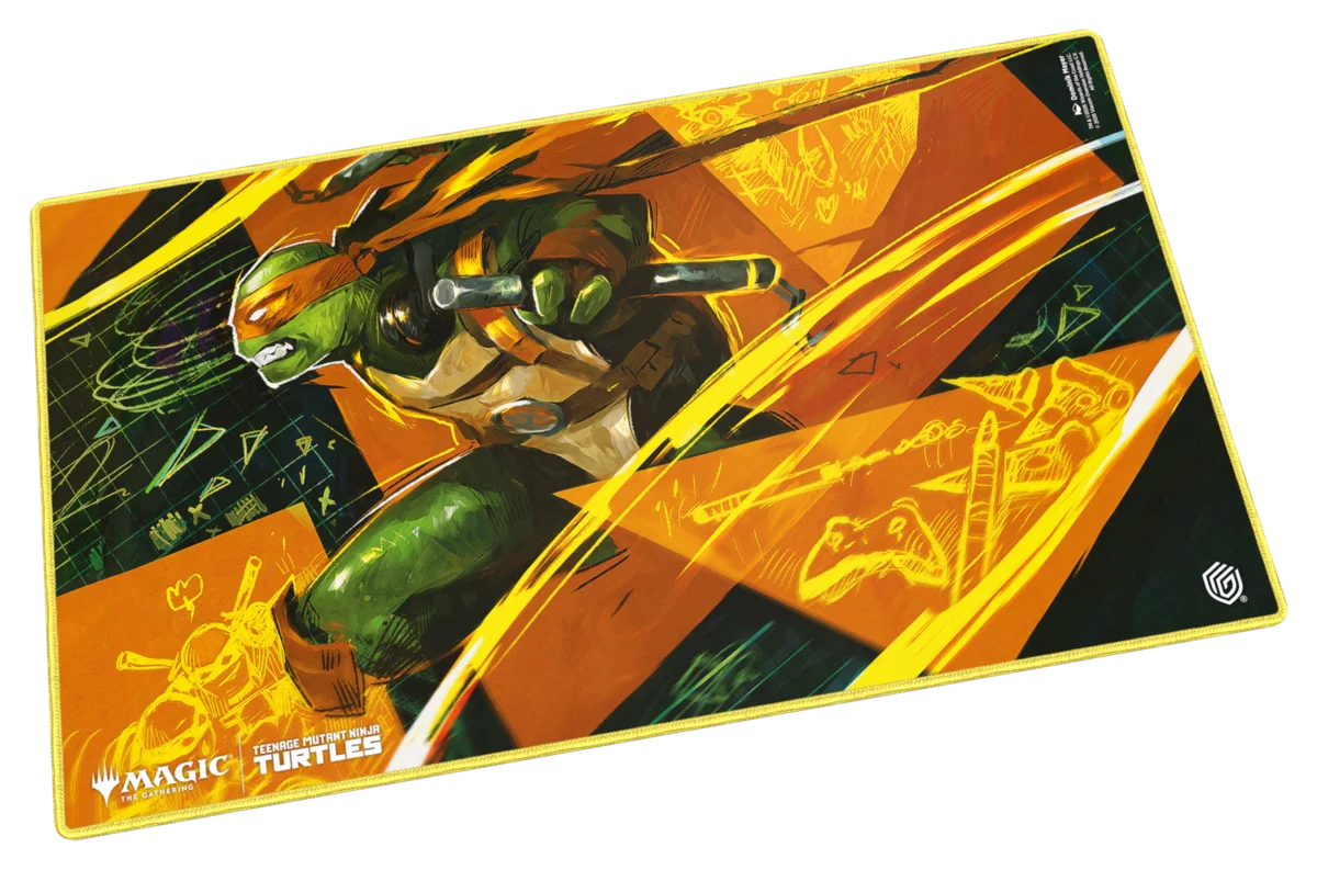 Tapete Ultimate Guard TMNT Michelangelo's Technique
