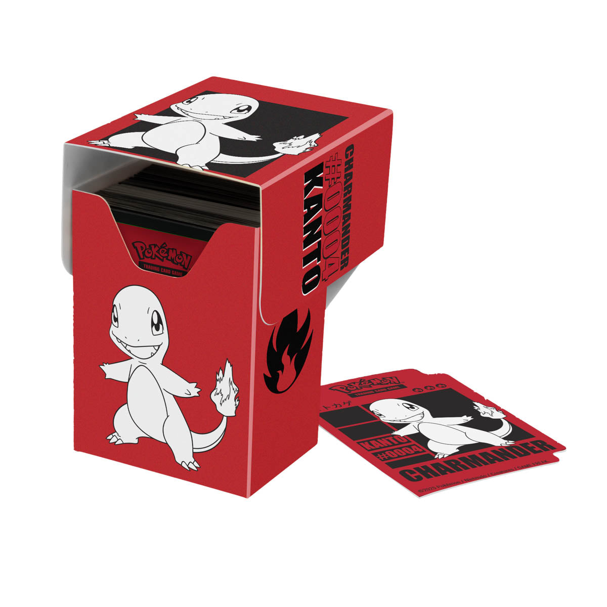 Deck box Ultra PRO Pokémon Charmander abierta