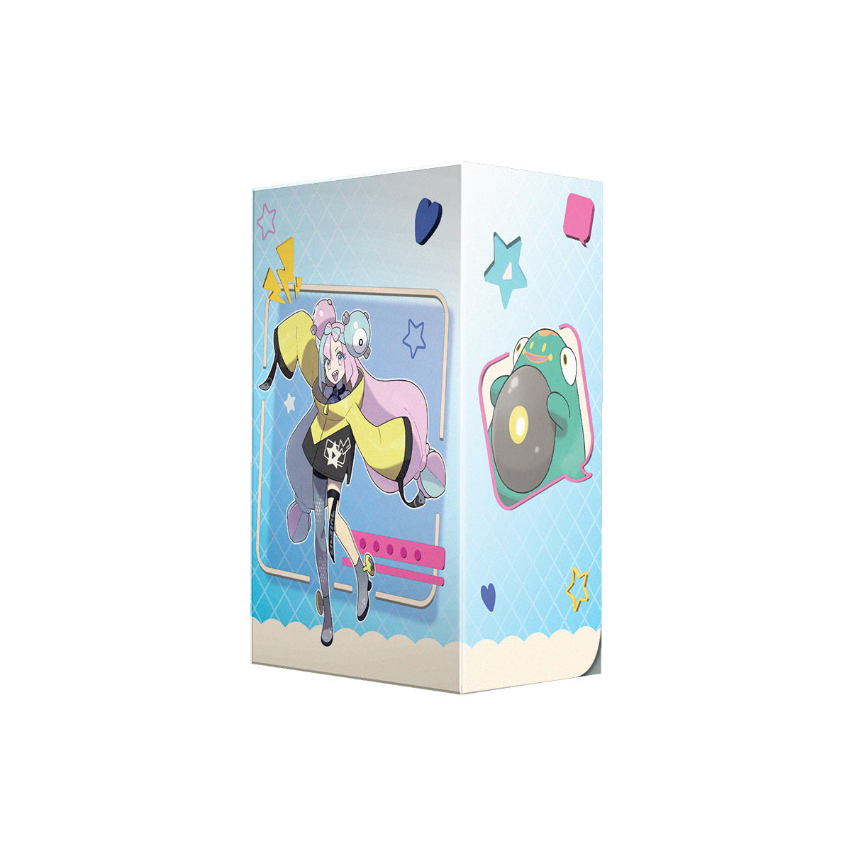 Deck box Ultra PRO Pokémon e-Nigma y Bellibolt abierta