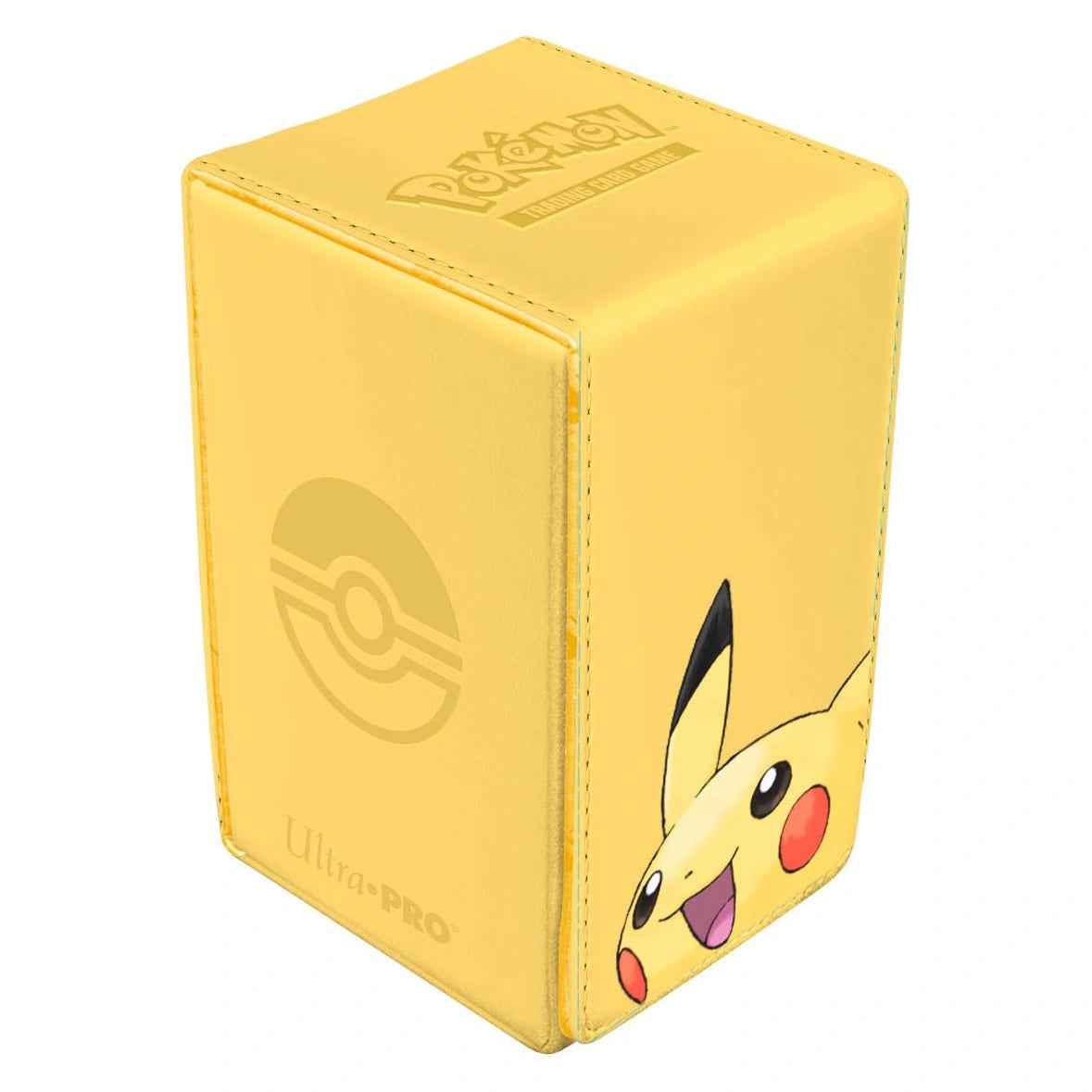 Deck box Ultra PRO Alcove Tower Pokémon — Pikachu 2025 — vista principal
