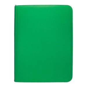 Ultra - Pro Vivid Zippered 9 - Pocket PRO - Binder (Green) - El Duelista