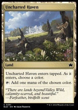 Uncharted Haven⁣ - Bloomburrow⁣ (Common)⁣ [261] - El Duelista