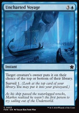 Uncharted Voyage⁣ - Magic: The Gathering Foundations⁣ (Common)⁣ [53] - El Duelista