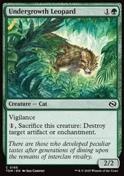 Undergrowth Leopard⁣ - Tarkir: Dragonstorm⁣ (Common)⁣ [165] - El Duelista