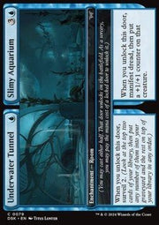 Underwater Tunnel // Slimy Aquarium⁣ - Duskmourn: House of Horror⁣ (Common)⁣ [79] - El Duelista