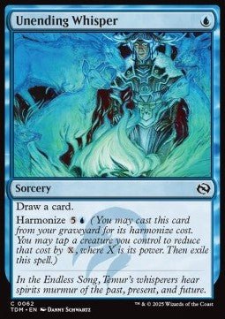 Unending Whisper⁣ - Tarkir: Dragonstorm⁣ (Common)⁣ [62] - El Duelista