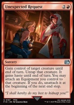 Unexpected Request⁣ - Magic: The Gathering - FINAL FANTASY⁣ (Uncommon)⁣ [167] - El Duelista