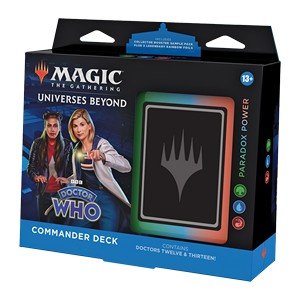 Universes Beyond: Doctor Who: "Paradox Power" Commander Deck - Universes Beyond: Doctor Who - El Duelista