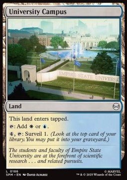 University Campus - Magic: The Gathering | Marvel's Spider - Man (Common) [SPM - 186] - El Duelista